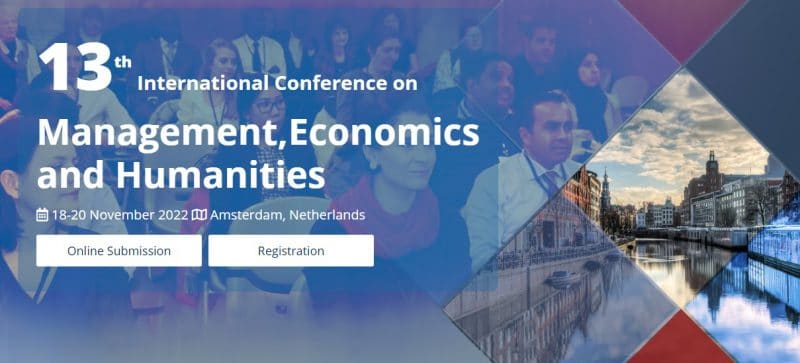 The 13th International Conference on Management, Economics and Humanities