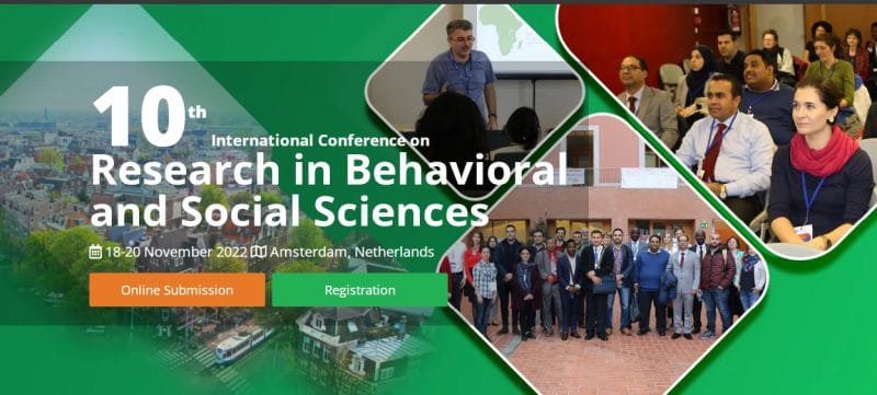 The 10th the International Conference on Research in Behavioral and Social Sciences