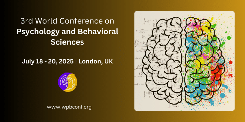 3rd World Conference on Psychology and Behavioral Sciences (WPBCONF)