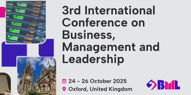 3rd International Conference on Business, Management and Leadership (ICBML)