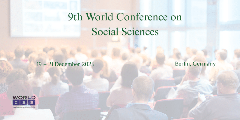 9th World Conference on Social Sciences