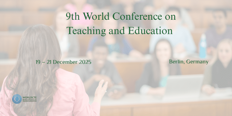9th World Conference on Teaching and Education