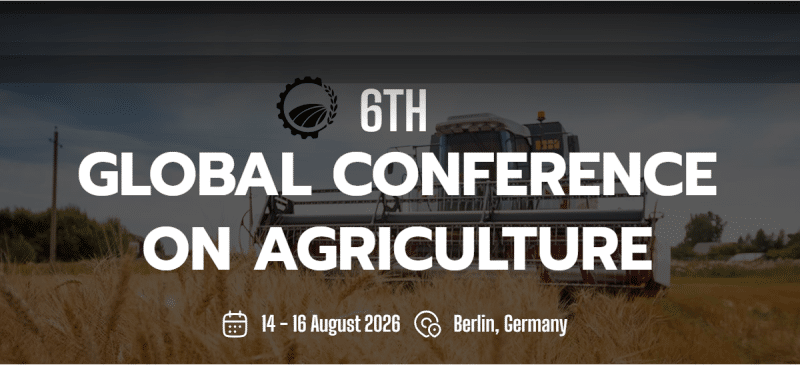 6th Global Conference on Agriculture (AGRICONF)