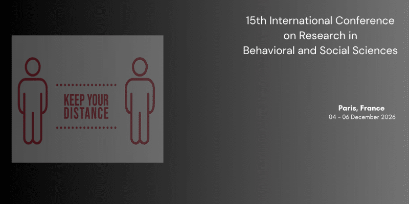 15th International Conference on Research in Behavioral and Social Sciences